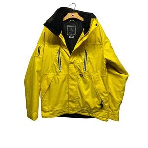 Ripzone Trilogy Ski Snowboard Jacket Men's L/G‎ Yellow RECCO Waterproof LT